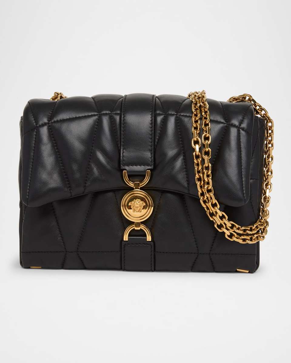 Medusa 95 Quilted Leather Shoulder Bag
